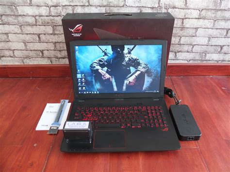 Asus ROG GL552JX Core I7 Ram 16gb SSD 128Gb Jual Beli Laptop Surabaya