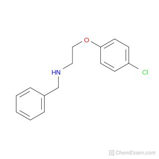 Benzyl 2 4 Chlorophenoxy Ethyl Amine Structure C15H16ClNO Over 100