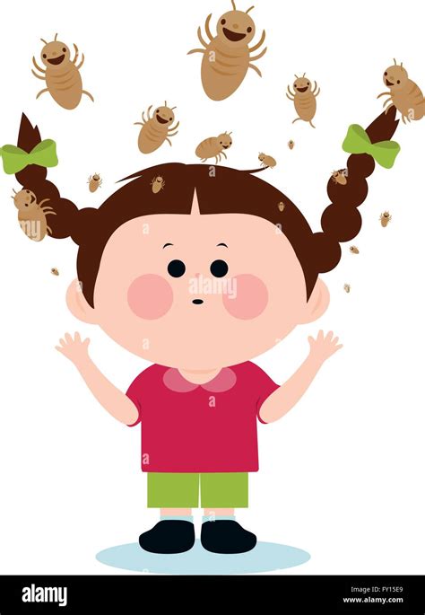 Child Lice Stock Vector Images Alamy