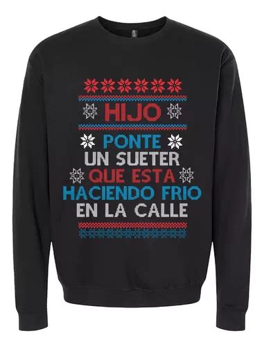 Sudadera Su Ter Ugly Sweater Navidad Mam Fr O Meme Punch