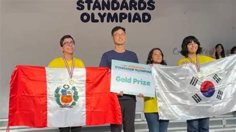 Inacal Escolares Peruanos Ganan Medalla De Oro En Olimpiada