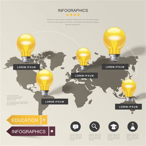 Invention Infographic Concept Vector Free Download