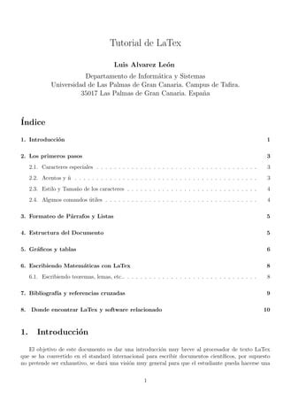 Tutorial Latex Pdf