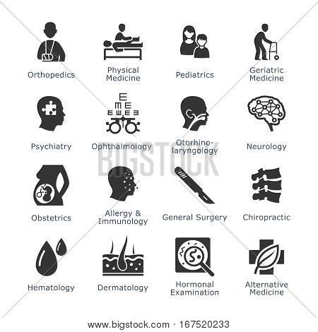 Medical Specialties Vector Photo Free Trial Bigstock