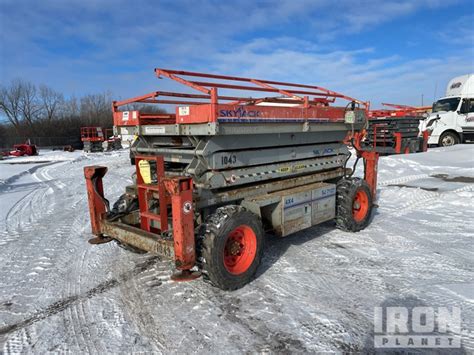 2004 Skyjack Sj7127 Dual Fuel 4x4 Scissor Lift In Bolton Ontario