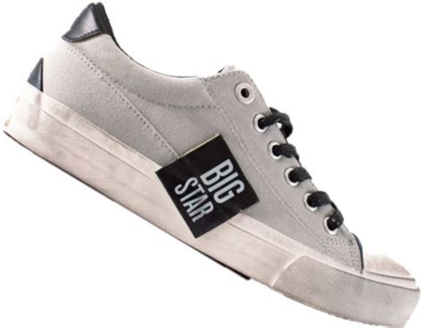 Trampki Big Star Szare Jj Buty Eko Big Star Shoes Sport