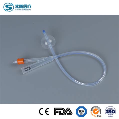 Sunton Catheter Foley Fr Fr Way Foley Catheter Manufacturing