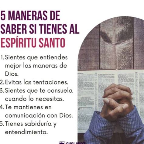 Cómo se siente el Espíritu Santo en el cuerpo