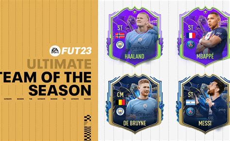 Fifa 23 Ya Disponible El Ultimate Tots Y Nuevas Cartas De Tots Award