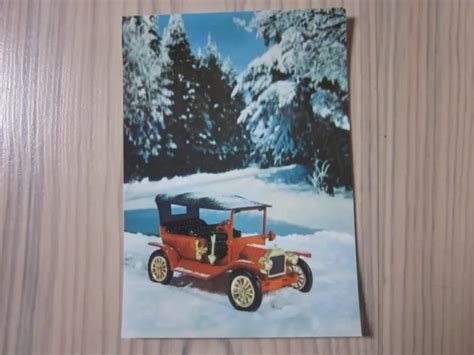 Ddr Alte Postkarte Ak Karte Oldtimer Modell Ford Modell T