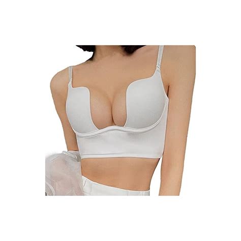 MaNMaNing Reggiseni Con Schienale Basso Solido Da Donna Reggiseni Senza