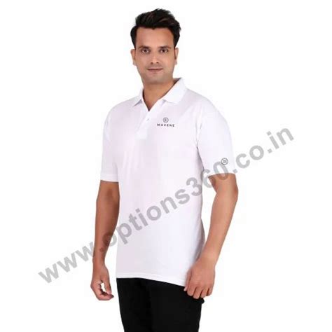 Unisex White Dri Fit Polo Tshirt Solid At Rs 110 Piece In New Delhi