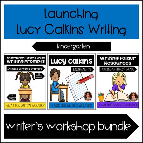 Launching Lucy Calkins Writing Bundle- Kindergarten - Tannery Loves ...