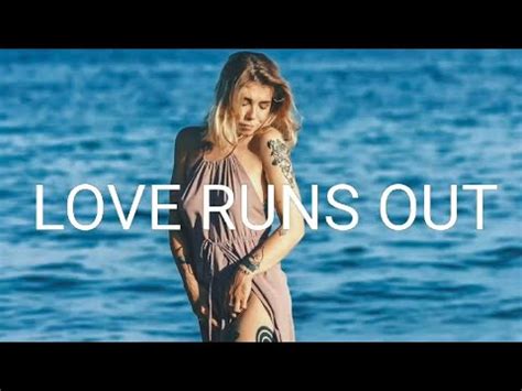 Love Runs Out Lyrics Afinity Dror YouTube