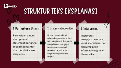 Teks Eksplanasi Pengertian Ciri Struktur Dan Contoh