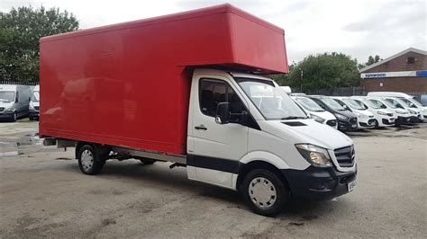 Mercedes Sprinters Lwb Luton Box Van Low Mls YouTube