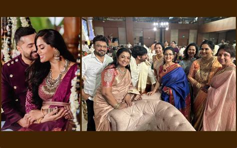 Radha daughter Karthika Nair gets married | cinejosh.com