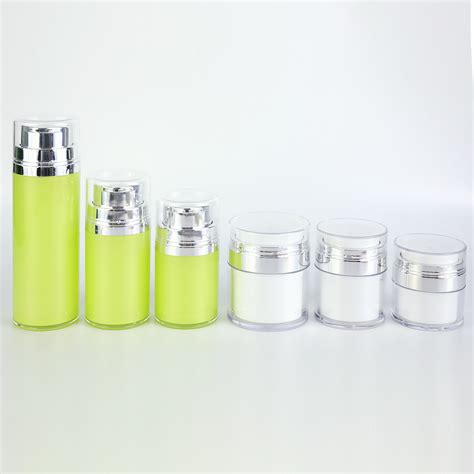 Empty Double Wall Custom 30ml 50ml Luxury Acrylic Plastic Skincare