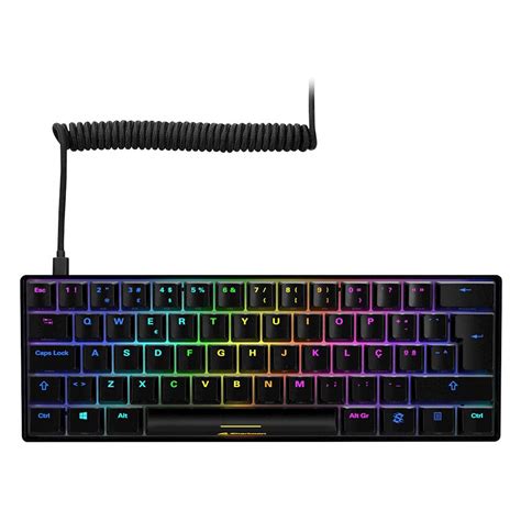 Teclado Gaming Sharkoon SGK50 S4 USB PT Preto