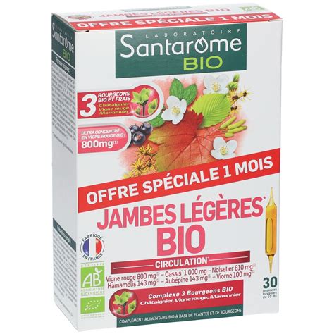 Santarome Bio Jambes L G Res Bio X Ml Redcare Pharmacie