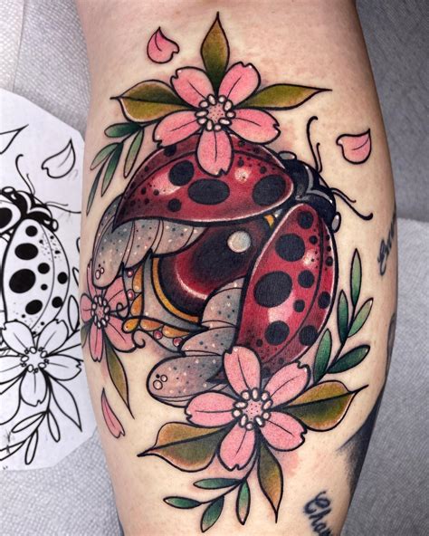 Daisy And Ladybug Tattoo