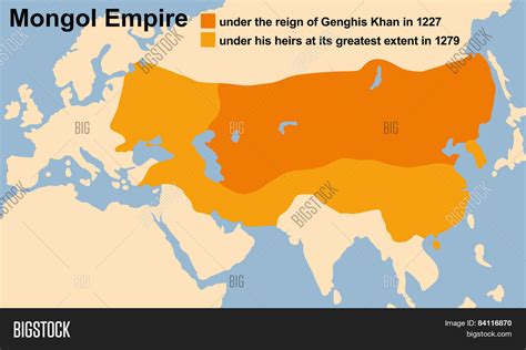 Mongol Empire Genghis Vector & Photo (Free Trial) | Bigstock