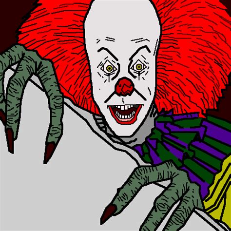 Pixilart - PENNYWISE 1990 by M4TANKLORD