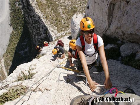 En Turismo En Barrancas Del Cobre Le Recomendamos Escalar En El Parque