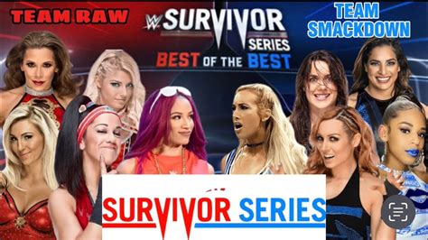 Team Raw Vs Team Smackdown Survivor Series Youtube