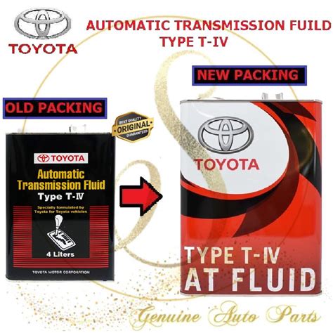 Original New Packing Toyota Atf Type Iv T Iv T Iv T L