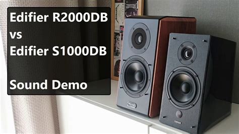 Edifier S1000DB Vs Edifier R2000DB Sound Demo W Bass Test YouTube