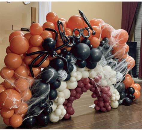 Pin By Esthela Rios On Halloween Halloween Balloons Halloween Themed Birthday Party Birthday