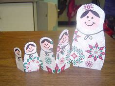 This class made Matryoshka dolls from Russia for their "Holidays around ...