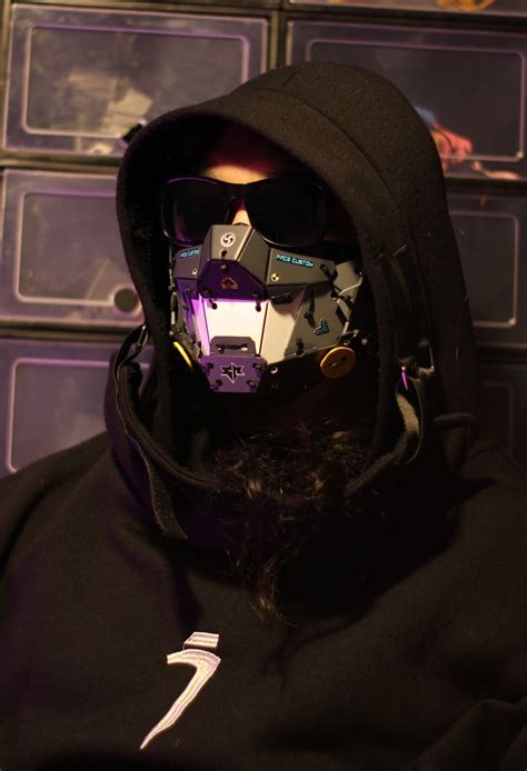 Cyberpunk Mask Techwear Mask Design By Gins Mk Defender Etsy