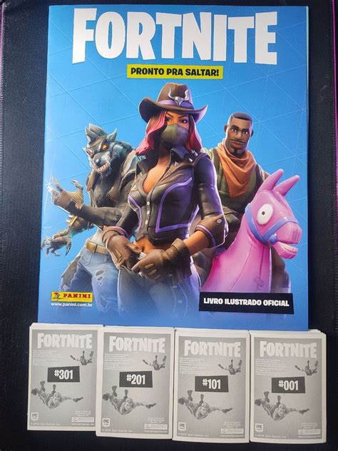 Album Fortnite Pronto Para Saltar Completo Todas As Figurinhas Para