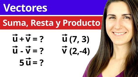 Suma Resta De Vectores Y MultiplicaciÓn Por Un Escalar ️ Vectores En