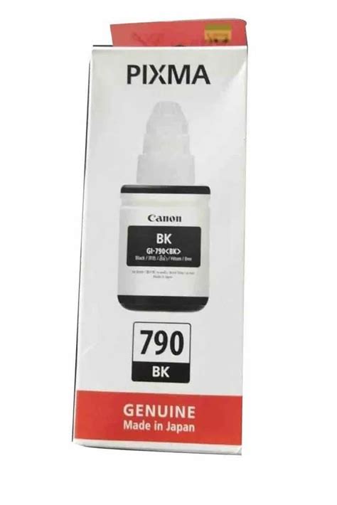 Black Canon Gi Printer Ink Bottle For Printing Packaging Size