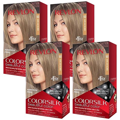 Pack Of New Revlon Colorsilk Permanent Color Dark Ash Blonde