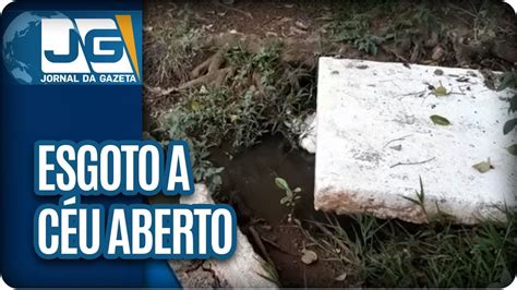 Esgoto a céu aberto incomoda moradores de São Bernardo do Campo YouTube