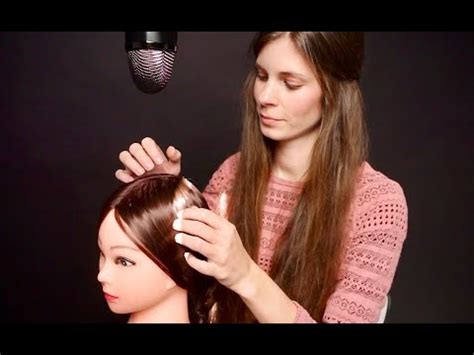 ASMR Dutch Relaxing Hair Brushing Braiding Scalp Scratching For