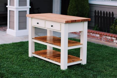 Butcher Block Countertop Kitchen Island At Calvin Mckinney Blog