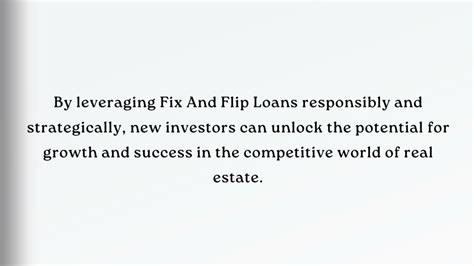 Ppt Fix And Flip Loans For New Investors Ppt Powerpoint Presentation