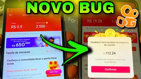 NOVO BUG KWAI PROMOÇÃO 2023 COMO VINCULAR CÓDIGO VÁRIAS VEZES SEM FALHA