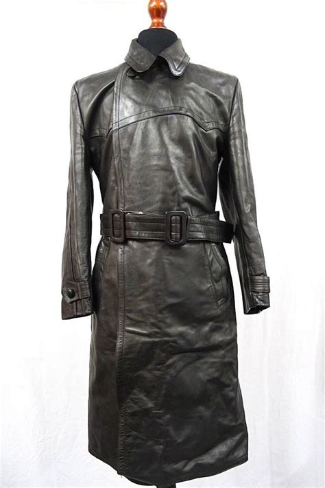 Ww2 German Gestapo Leather Trench Coat Tradingbasis