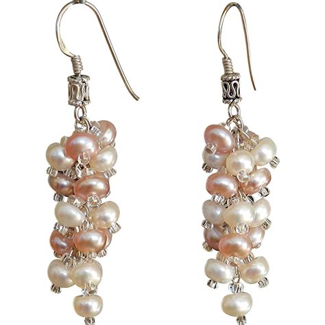 Freshwater cultured Pearls Earrings | Earrings, Beaded jewelry, Wedding ...