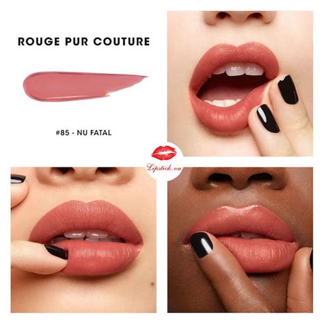 Son Ysl Nu Fatal M U H Ng Nude Nh T P Nh T Rouge Pur Couture