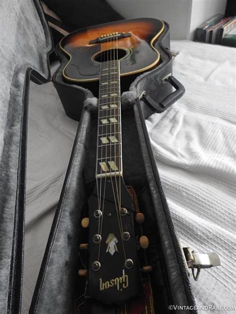 Gibson Southern Jumbo Sj 1956 Sunburst Guitar For Sale