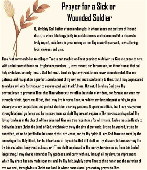 7 Powerful War Prayers For Soldiers