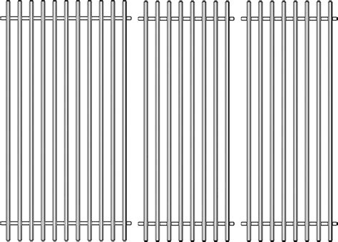 Cooking Grates Grid for Char-Broil 4 Burner 463330521, 463331021, 4633 ...