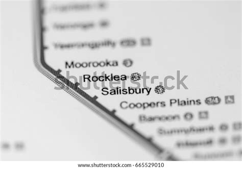 Rocklea Station Brisbane Metro Map Foto De Stock 665529010 Shutterstock